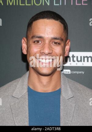 Hollywood, California, USA. 4th Dec, 2019. Charlie Barnett, at Special Screening Of Momentum Pictures' 'A Million Little Pieces' at The London Hotel in West Hollywood, California . Credit Faye Sadou/MediaPunch Credit: MediaPunch Inc/Alamy Live News Stock Photo