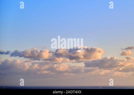 Beautiful Cloudscape Over a Calm Sea