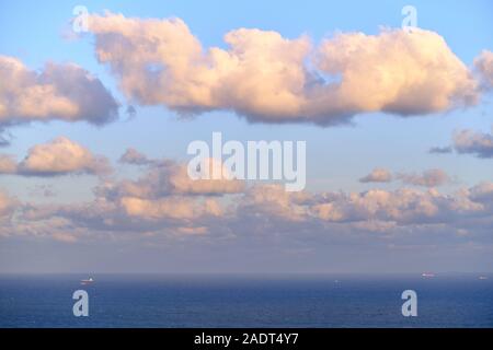 Beautiful Cloudscape Over a Calm Sea