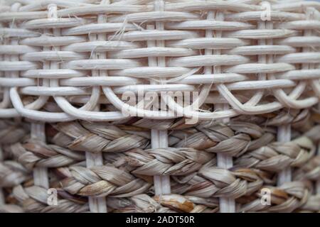 Close up handcraft weave texture background, stock photo Stock Photo