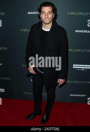 West Hollywood, United States. 04th Dec, 2019. WEST HOLLYWOOD, LOS ANGELES, CALIFORNIA, USA - DECEMBER 04: Rob Raco arrives at the Los Angeles Special Screening Of Momentum Pictures' 'A Million Little Pieces' held at The London Hotel West Hollywood at Beverly Hills on December 4, 2019 in West Hollywood, Los Angeles, California, United States. (Photo by Xavier Collin/Image Press Agency) Credit: Image Press Agency/Alamy Live News Stock Photo