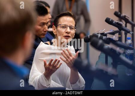 Hong Kong, China. 05th Dec, 2019. MACAO, MACAO SAR, CHINA: December 5, 2019.The 4th International Film Festival & Awards Macao 2019 (IFFAM) Jury press conference. Film company CEO, Ellen Eliasoph.Alamy Live news/Jayne Russell Credit: HKPhotoNews/Alamy Live News Stock Photo