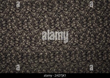 Closeup of gray fabric with textile texture background Stock Photo