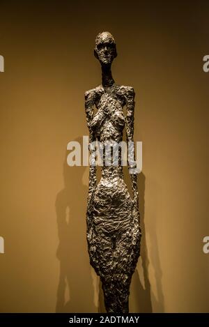 Alberto Giacometti sculpture Standing Woman II, 1960, Detroit