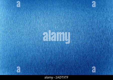 Blue metal texture. Stainless steel, aluminum background. Close up. Stock Photo