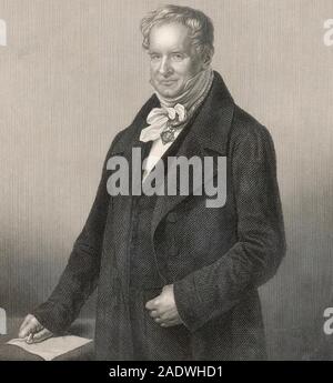 ALEXANDER von HUMBOLDT (1769-1859) Prussian explorer Stock Photo