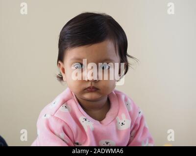 Indian Baby Girl Stock Photo