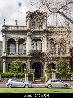 University of Melbourne student residential college Medley Hall in Drummond Street Carlton Melbourne Victoria Australia. Stock Photo