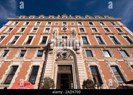 Les Docks Village shopping mall facade in Marseille, France, Europe Stock Photo