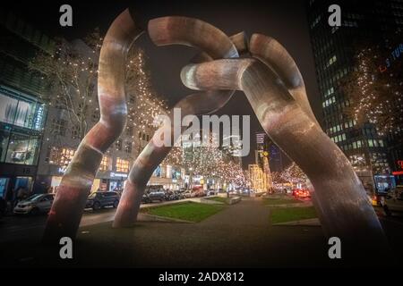 Skulptur Berlin von Matschinsky und Denninghoff Stock Photo