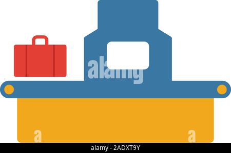 X-Ray Scanner icon. Simple element from security icons collection ...
