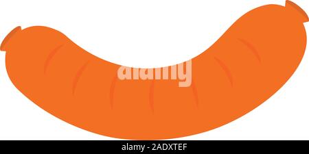 Isolated sausage icon Stock Vector