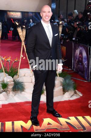 Producer Hiram Garcia attending the Jumanji: The Next Level UK Premiere held at the BFI in Waterloo, London. Stock Photo