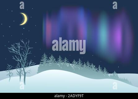 Background for Merry Christmas and New Year holidays. Stock Vector