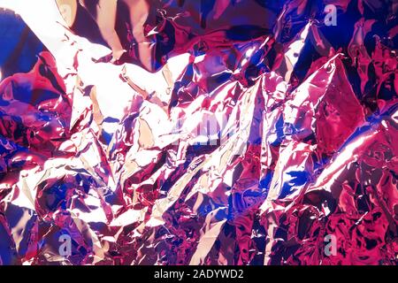 Abstract background. Holographic paper texture. Stock Photo