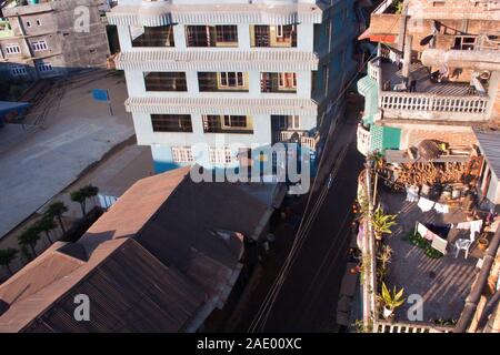 Overview of the city of Ilam, Ilam District, Nepal Stock Photo - Alamy