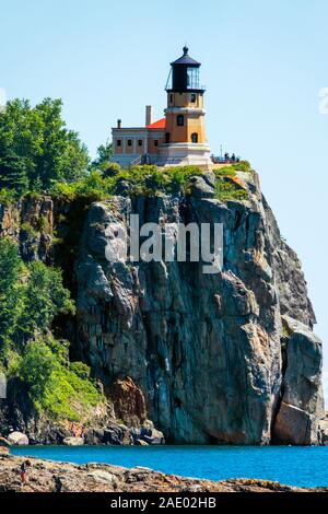 Split Rock Lighthouse, Minnesota Stock Photo - Alamy