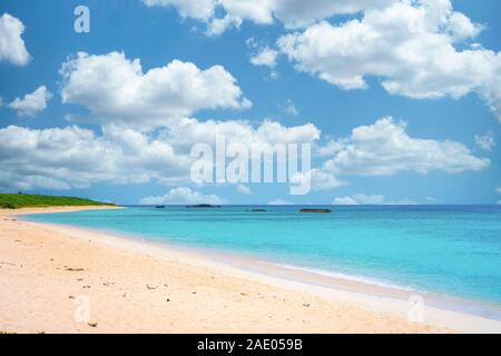 Nishihama Beach, Okinawa Prefecture, Japan Stock Photo