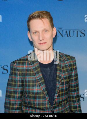 New York, NY - December 4, 2019: Tom Harper attends The Aeronauts New York Premiere at SVA Theatre Stock Photo