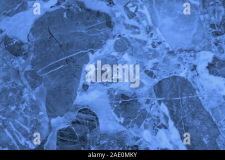 Abstract beauty blue background. Drawing on marble Stock Photo