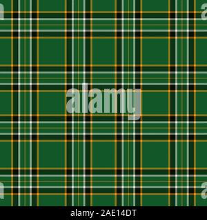 Tartan green and yellow seamless pattern.Texture for plaid, tablecloths, clothes, shirts, dresses, paper, bedding, blankets, quilts and other textile Stock Vector