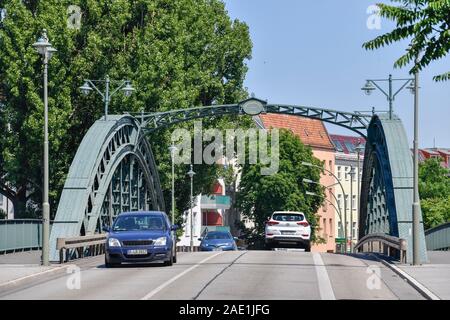 Stubenrauchbrücke, Niederschöneweide, Treptow-Köpenick, Berlin, Deutschland Stock Photo
