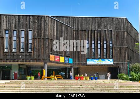 Hauptgebäude, FEZ, Wuhlheide, Oberschoeneweide, Berlin, Deutschland Stock Photo