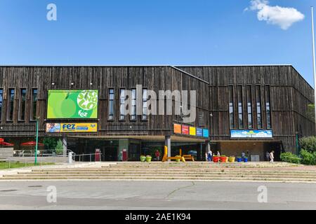 Hauptgebäude, FEZ, Wuhlheide, Oberschoeneweide, Berlin, Deutschland Stock Photo