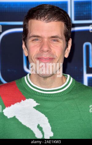 Los Angeles, USA. 04th Dec, 2019. Perez Hilton at the world premiere of the movie 'Spies in Disguise/Spies Undercover - A Wild Transformation' at the El Capitan Theater. Los Angeles, 04.12.2019 | usage worldwide Credit: dpa/Alamy Live News Stock Photo