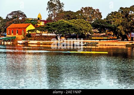 Ulsoor lake, Bangalore, Karnataka, India, Asia Stock Photo