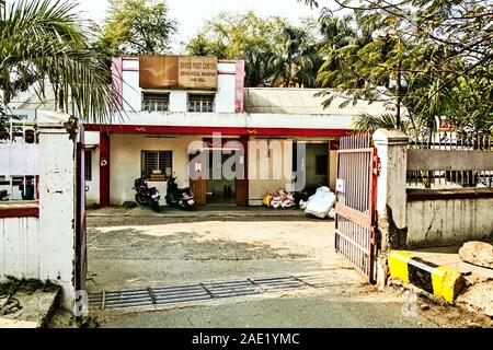 Zero Milestone post office building, 440001, Nagpur, Maharashtra, India, Asia Stock Photo