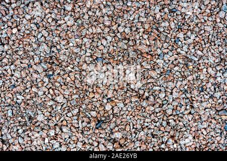 beautiful background from crushed stone. Stock Photo