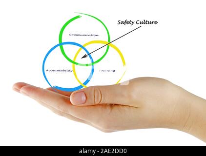 Diagram of Safety Culture Stock Photo - Alamy