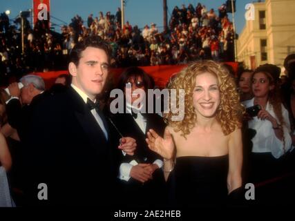 Los Angeles, California, USA 27th March 1995 Actor Matt Dillon and actress Sarah Jessica Parker attend the 67th Annual Academy Awards on March 27, 1995 at the Shrine Auditorium in Los Angeles, California, USA. Photo by Barry King/Alamy Stock Photo Stock Photo