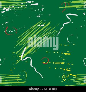 Abstract hand-drawn background with marker strokes and doodles. Stock Vector