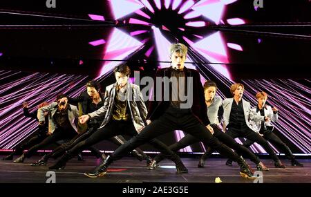 San Jose California December 5 Nct 127 Taeyong Taeil Yuta Jaehyun Winwin Mark And Haechan Perform During Poptopia 2019 At Sap Center On December 5 2019 In San Jose California Photo Imagespace Mediapunch Stock Photo Alamy