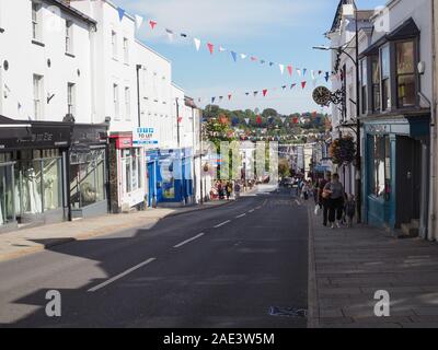 CHEPSTOW, UK - CIRCA SEPTEMBER 2019: View of the city of Chepstow Stock Photo