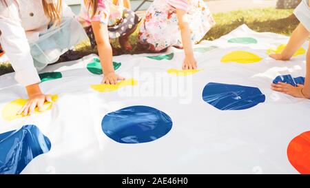 Twister game hi-res stock photography and images - Alamy