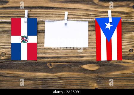 Puerto Rico And Dominican Republic Flags 3d Waving Flag Design Puerto Rico Dominican Republic Flag Picture Wallpaper Puerto Rico Vs Dominican Rep Stock Photo Alamy