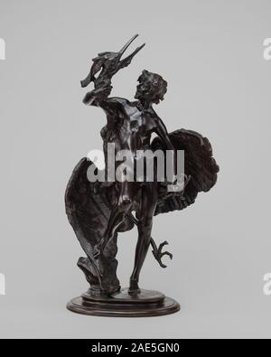 Young Faun with Heron; model 1890, cast 1894/1904 Frederick William MacMonnies, Young Faun with Heron, model 1890, cast 1894-1904 Stock Photo