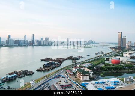 Panoramic picture of China nanchang Stock Photo