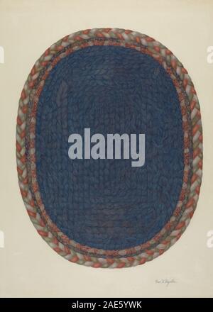 Weaving Shaker Rugs A textile material for a Shaker rug created circa 1936 by Elizabeth ...