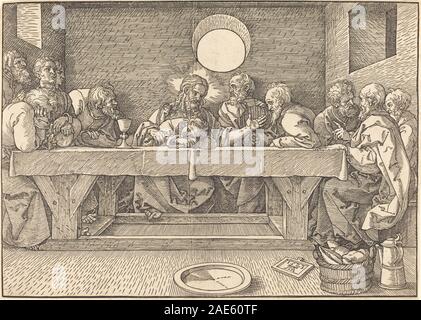 Renaissance Fresco depicting Jesus and the Apostles at the Last Supper ...