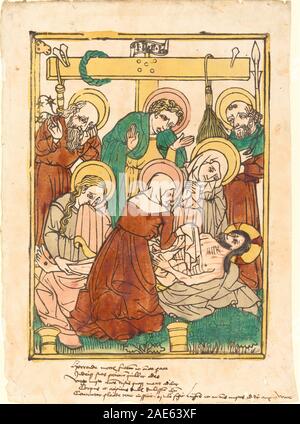Painting depicting the mourning over the dead Jesus Christ by Paolo da ...