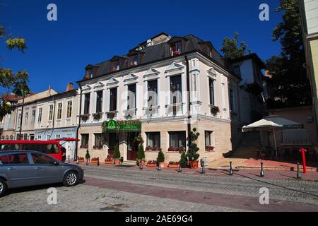 Veliko Tarnovo / Bulgaria - 16 Jul 2015: The vintage house in Veliko Tarnovo, Bulgaria Stock Photo