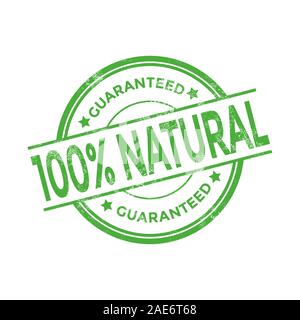 100 percent Organic Food Certified Label Vector Stock Vector Image ...