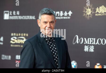 Macao, China. 07th Dec, 2019. MACAO, MACAO SAR, CHINA: December 7th, 2019.The 4th International Film Festival & Awards Macao 2019 (IFFAM) Red carpet arrivals- New Zealander, Orlando Stewart, producer of the film Bellbird.Alamy Live news/Jayne Russell Stock Photo