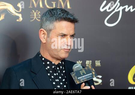 Macao, China. 07th Dec, 2019. MACAO, MACAO SAR, CHINA: December 7th, 2019.The 4th International Film Festival & Awards Macao 2019 (IFFAM) Red carpet arrivals- New Zealander, Orlando Stewart, producer of the film Bellbird.Alamy Live news/Jayne Russell Stock Photo
