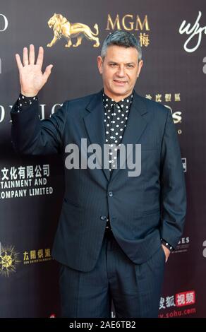 Macao, China. 07th Dec, 2019. MACAO, MACAO SAR, CHINA: December 7th, 2019.The 4th International Film Festival & Awards Macao 2019 (IFFAM) Red carpet arrivals- New Zealander, Orlando Stewart, producer of the film Bellbird.Alamy Live news/Jayne Russell Stock Photo