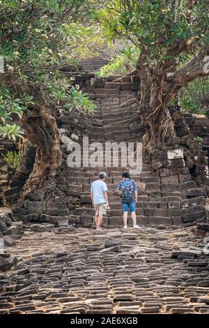 Vat Phou, Pakse, Laos, Asia. Stock Photo